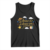 I Knew It I Knew You Funny Western Cowgirl Retro Tank Top Whimsical Nostalgic Western Graphic