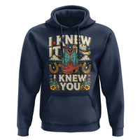 Retro Coastal Cowgirl I Knew It I Knew You Hoodie Pink Boots Vintage Country Pop Music Western Floral Graphic