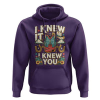 Retro Coastal Cowgirl I Knew It I Knew You Hoodie Pink Boots Vintage Country Pop Music Western Floral Graphic