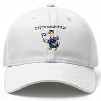 Funny Scottish Goose Scotland Football Baseball Cap Off to Watch Fitba Soccer Fans Meme