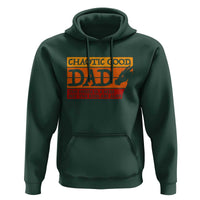 Chaotic Good Dad Funny Tabletop Gamer Parenting Hoodie Retro Sunset Vintage Fantasy Graphic