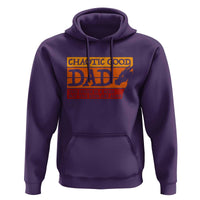 Chaotic Good Dad Funny Tabletop Gamer Parenting Hoodie Retro Sunset Vintage Fantasy Graphic