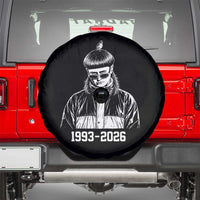 Retro Bowl Cut Music Icon Rip Memorial Spare Tire Cover 1993 2026 Internet Meme Pop Culture Fan