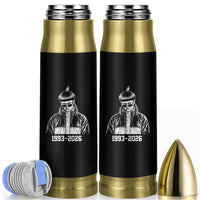 Retro Bowl Cut Music Icon Rip Memorial Bullet Tumbler 1993 2026 Internet Meme Pop Culture Fan