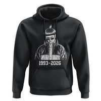 Retro Bowl Cut Music Icon Rip Memorial Hoodie 1993 2026 Internet Meme Pop Culture Fan