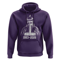 Retro Bowl Cut Music Icon Rip Memorial Hoodie 1993 2026 Internet Meme Pop Culture Fan