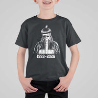 Retro Bowl Cut Music Icon Rip Memorial T Shirt For Kid 1993 2026 Internet Meme Pop Culture Fan