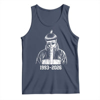Retro Bowl Cut Music Icon Rip Memorial Tank Top 1993 2026 Internet Meme Pop Culture Fan