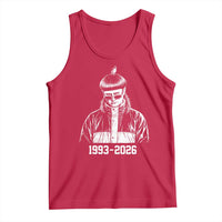 Retro Bowl Cut Music Icon Rip Memorial Tank Top 1993 2026 Internet Meme Pop Culture Fan
