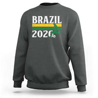 Vintage Brazil 2026 Soccer Player Sweatshirt Retro Brasil Futbol Football Fans Sports Lover
