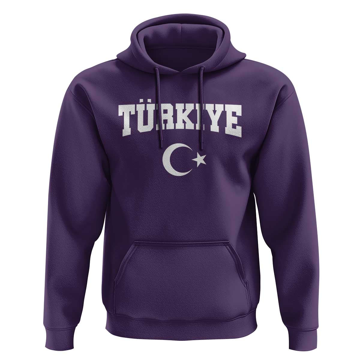 Vintage Proud Türkiye Flag Crescent and Star Hoodie Patriotic Turkish Turkey Heritage Pride