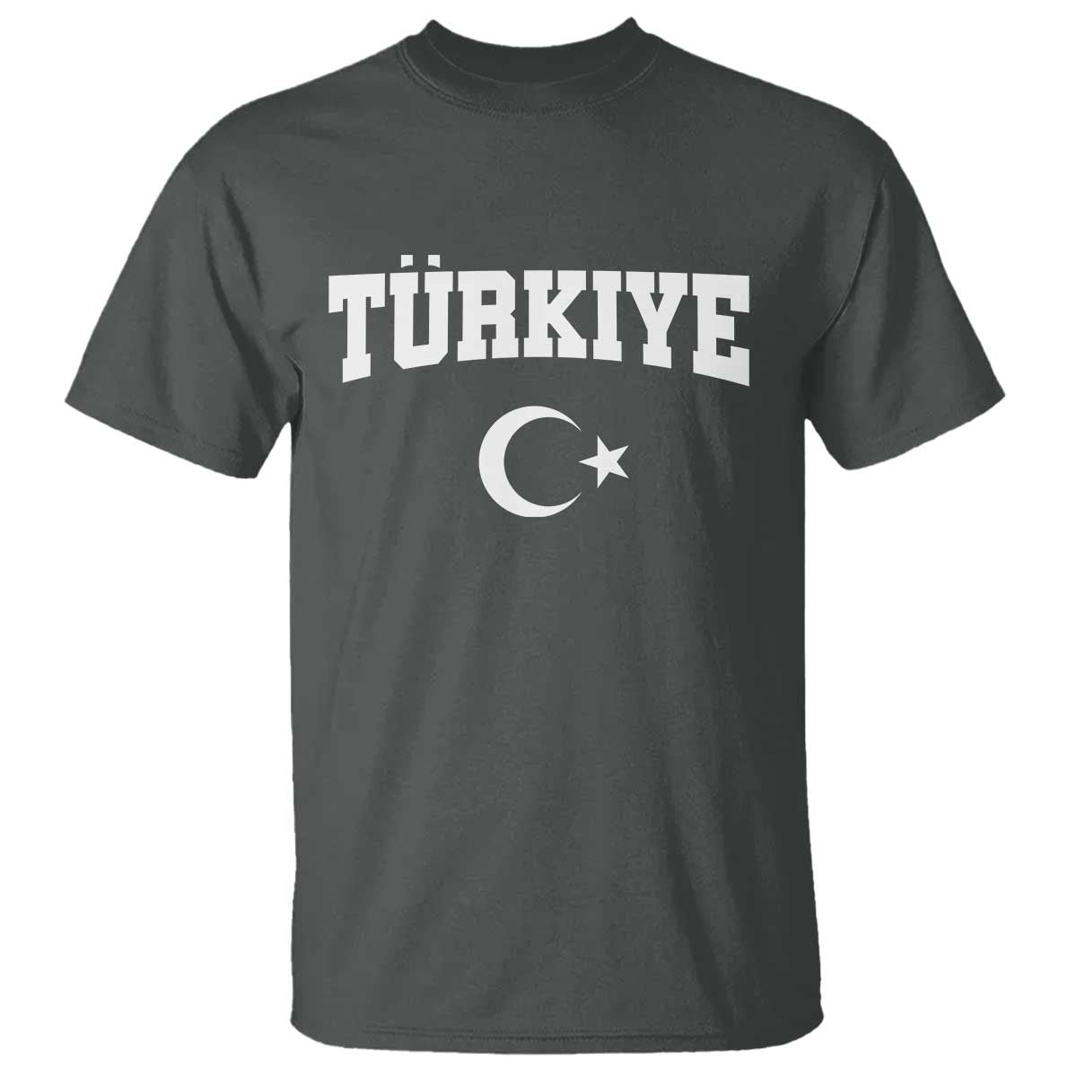 Vintage Proud Türkiye Flag Crescent and Star T Shirt Patriotic Turkish Turkey Heritage Pride