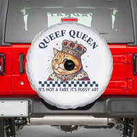 Queef Queen Its Not A Fart Royal Cat Spare Tire Cover Funny Adult Humor Gag Graphic