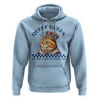 Queef Queen Its Not A Fart Royal Cat Hoodie Funny Adult Humor Gag Graphic