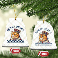 Queef Queen Its Not A Fart Royal Cat Ceramic Ornament Funny Adult Humor Gag Graphic