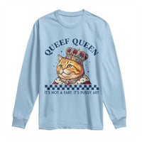 Queef Queen Its Not A Fart Royal Cat Long Sleeve Shirt Funny Adult Humor Gag Graphic