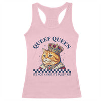Queef Queen Its Not A Fart Royal Cat Racerback Tank Top Funny Adult Humor Gag Graphic