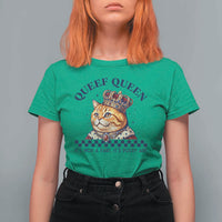Queef Queen Its Not A Fart Royal Cat T Shirt For Women Funny Adult Humor Gag Graphic