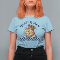 Queef Queen Its Not A Fart Royal Cat T Shirt For Women Funny Adult Humor Gag Graphic