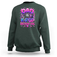 Dad Of The KPop Birthday Girl Glossy Balloon Music Lover Sweatshirt Cute Family Matching Party Graphic