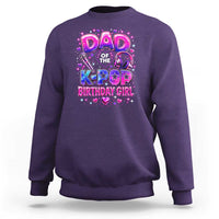 Dad Of The KPop Birthday Girl Glossy Balloon Music Lover Sweatshirt Cute Family Matching Party Graphic