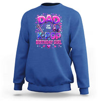 Dad Of The KPop Birthday Girl Glossy Balloon Music Lover Sweatshirt Cute Family Matching Party Graphic