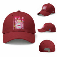 Cute Christian Faith Preppy Graphic Baseball Cap Jesus Is My Jam Strawberry Fruit Jar