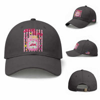 Cute Christian Faith Preppy Graphic Baseball Cap Jesus Is My Jam Strawberry Fruit Jar