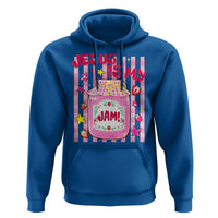 Cute Christian Faith Preppy Graphic Hoodie Jesus Is My Jam Strawberry Fruit Jar