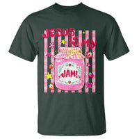 Cute Christian Faith Preppy Graphic T Shirt Jesus Is My Jam Strawberry Fruit Jar