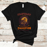 Fantasy Football T Shirt Funny Championship Champ Champion Trophy - Wonder Print Shop