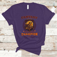 Fantasy Football T Shirt Funny Championship Champ Champion Trophy - Wonder Print Shop