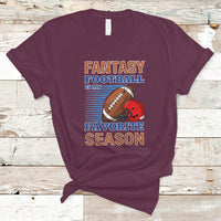 Fantasy Football T Shirt Fantasy Football Is My Favorite Season - Wonder Print Shop
