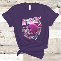 Fantasy Football T Shirt Move Over Boys Girls Draft Party Women - Wonder Print Shop