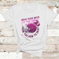Fantasy Football T Shirt Move Over Boys Girls Draft Party Women - Wonder Print Shop