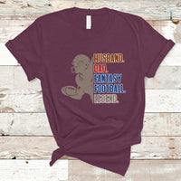 Fantasy Football T Shirt Husband Dad Legend Player Champion Mens - Wonder Print Shop