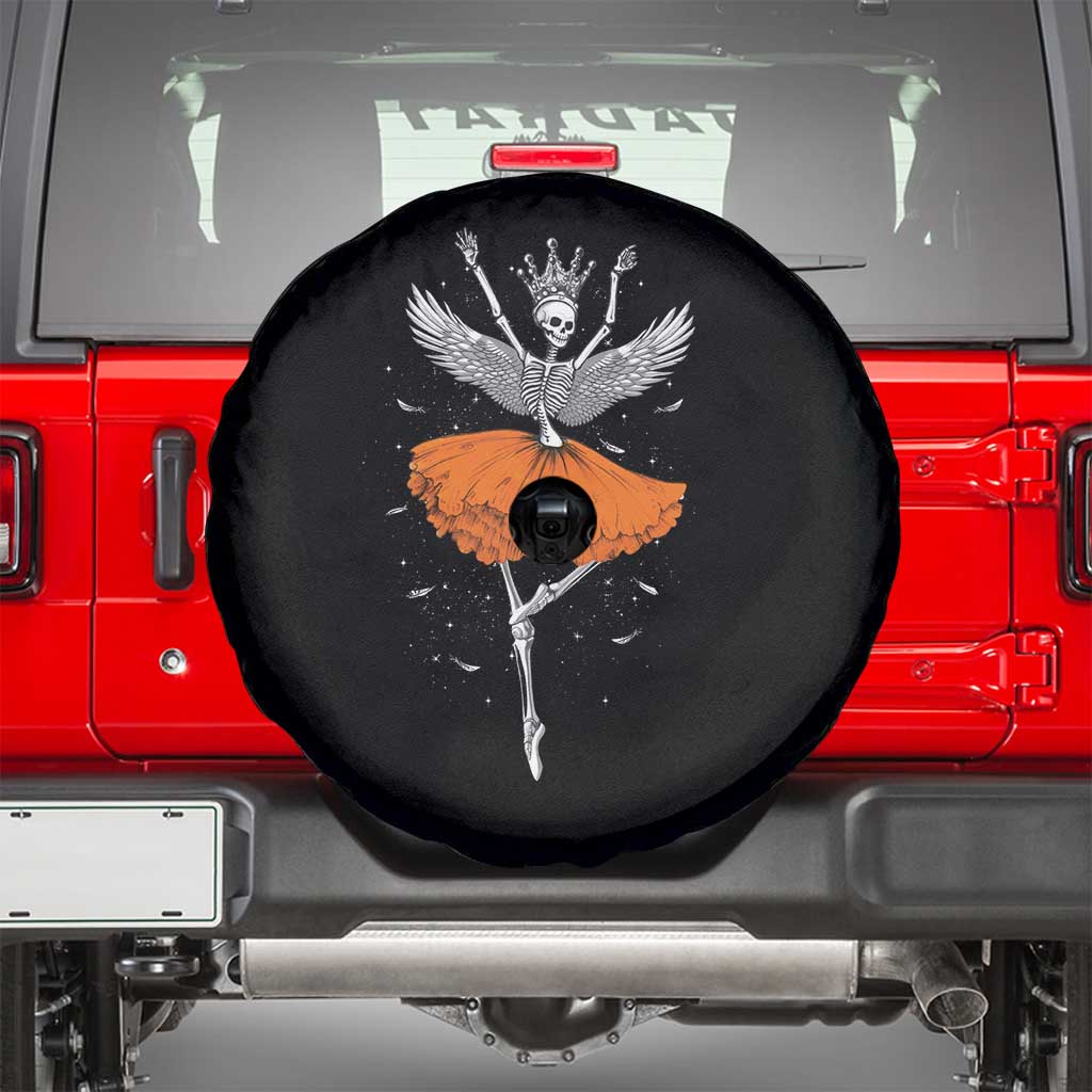 Skeleton Ballerina Spare Tire Cover Skeleton Ballerina Tutu Ballet Dance Girl Dancing Skeleton Halloween Costume Girls