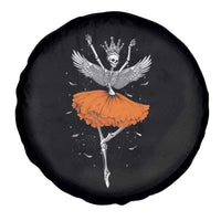 Skeleton Ballerina Spare Tire Cover Skeleton Ballerina Tutu Ballet Dance Girl Dancing Skeleton Halloween Costume Girls