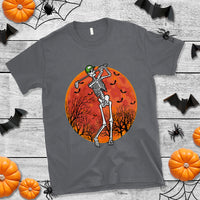 Golfing Skeleton T Shirt Funny Golf Skeleton Golf Lover Golfer Halloween Costume - Wonder Print Shop