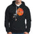 Basketball Skeleton Hoodie Halloween Basketball Lover Scary Night - Wonder Print Shop