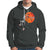 Basketball Skeleton Hoodie Halloween Basketball Lover Scary Night - Wonder Print Shop