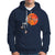 Basketball Skeleton Hoodie Halloween Basketball Lover Scary Night - Wonder Print Shop