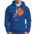 Basketball Skeleton Hoodie Halloween Basketball Lover Scary Night - Wonder Print Shop