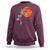 Basketball Skeleton Sweatshirt Halloween Basketball Lover Scary Night - Wonder Print Shop