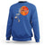 Basketball Skeleton Sweatshirt Halloween Basketball Lover Scary Night - Wonder Print Shop