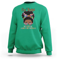 Hispanic Teacher Sweatshirt One Thankful Maestra Hispanic Heritage Month Teacher Latina Countries Flags Teacher Latina - Wonder Print Shop
