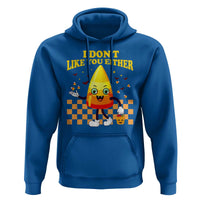 Candy Corn Hoodie I Don't Like You Either Funny Halloween Costume - Wonder Print Shop