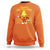 Candy Corn Sweatshirt I Don't Like You Either Funny Halloween Costume - Wonder Print Shop