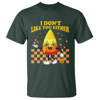 Candy Corn T Shirt I Don't Like You Either Funny Halloween Costume - Wonder Print Shop