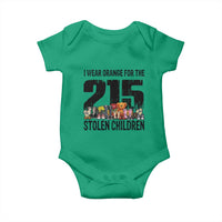 I Wear Orange For The 215 Stolen Children Baby Onesie Native Child Tribute 215 Memorial Awareness - Wonder Print Shop
